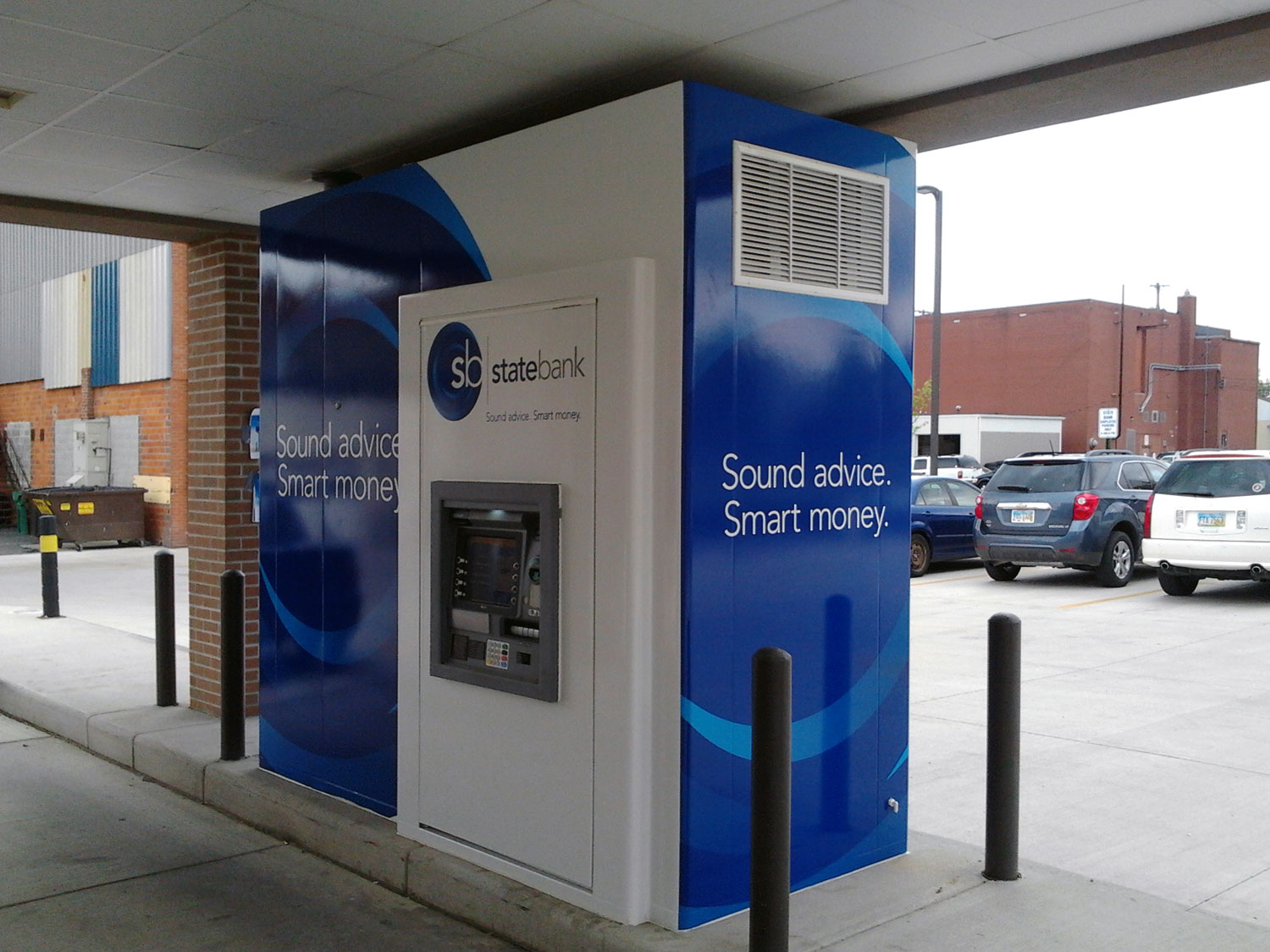 State Bank ATM Graphic Display Wrap