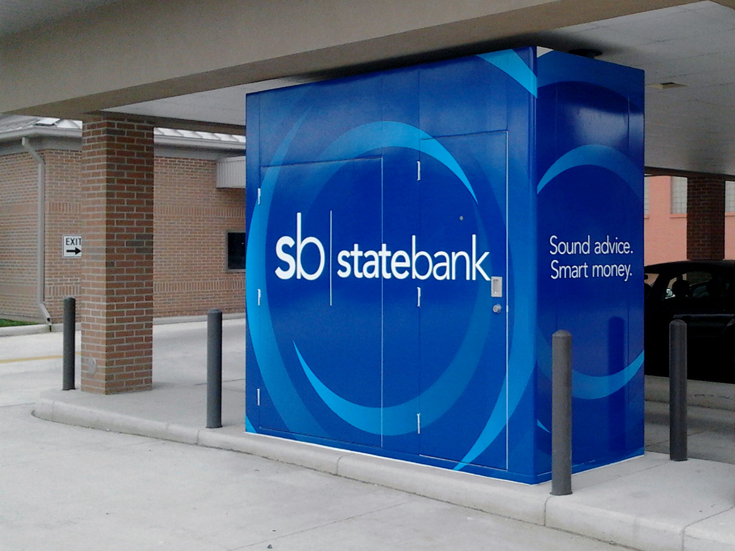 State Bank ATM Graphic Display Wrap
