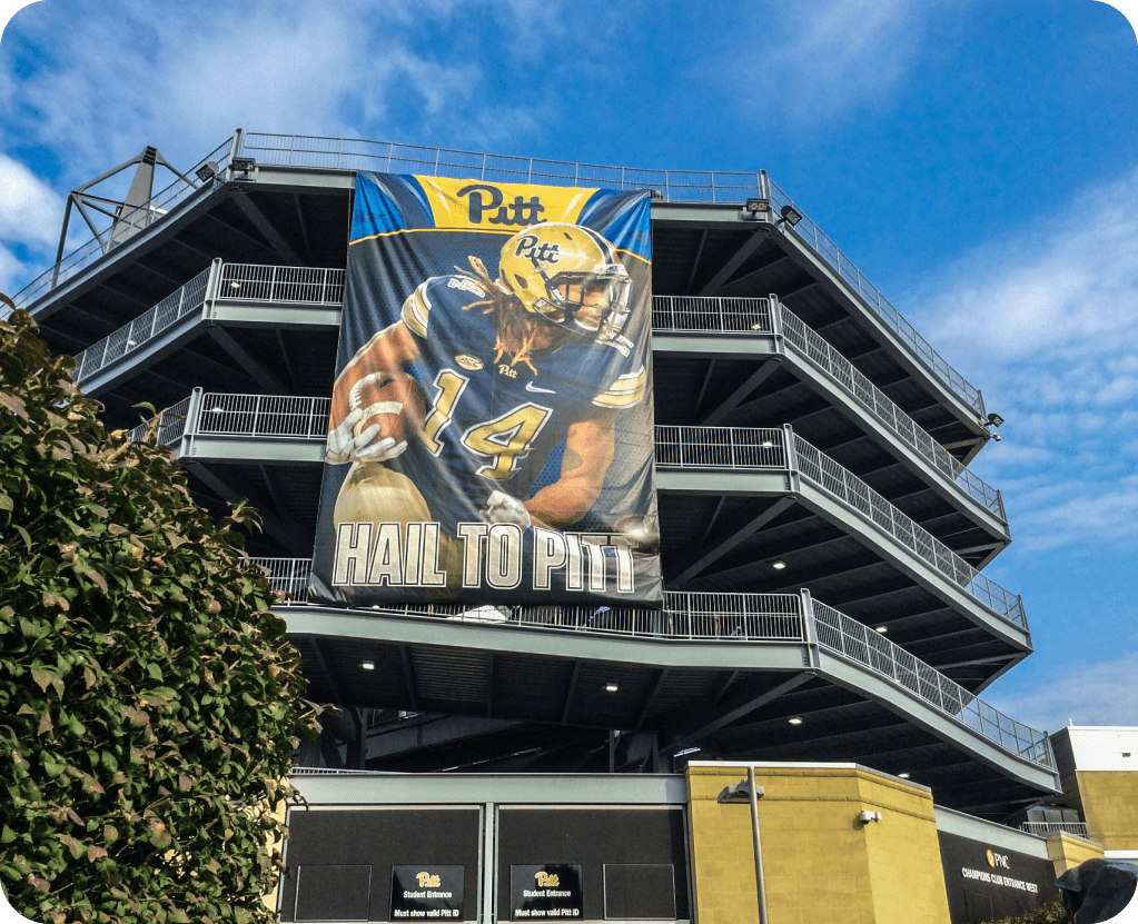 Pitt Outside Banner 6
